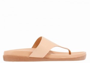 Japonki Damskie Ancient Greek Sandals Mera Footbed Beżowe | VXI3034NW