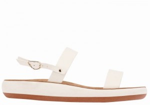 Sandały Casual Damskie Ancient Greek Sandals Clio Comfort Białe | CYF2720IW