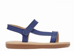 Sandały Casual Dziecięce Ancient Greek Sandals Little Iasonas Soft Ciemny Niebieskie | HUU1719QK