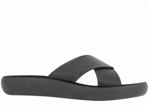 Sandały Do Wsuwania Damskie Ancient Greek Sandals Thais Comfort Czarne | TRX9875KR