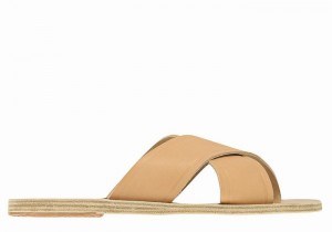 Sandały Do Wsuwania Damskie Ancient Greek Sandals Thais Beżowe | TYR3265AH