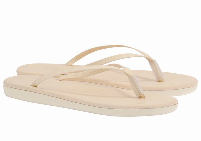 Japonki Damskie Ancient Greek Sandals Saionara Białe | GUV3330LR