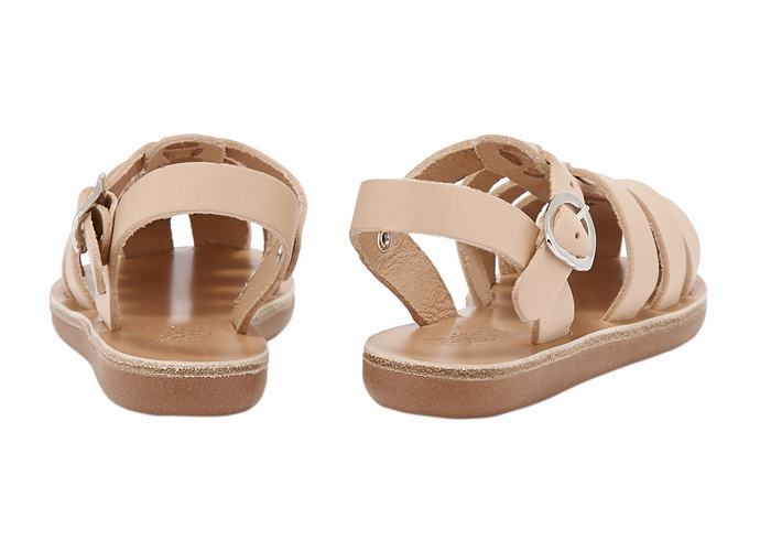 Sandały Rybaka Dziecięce Ancient Greek Sandals Little Ektoras Soft Beżowe | XID2524XG