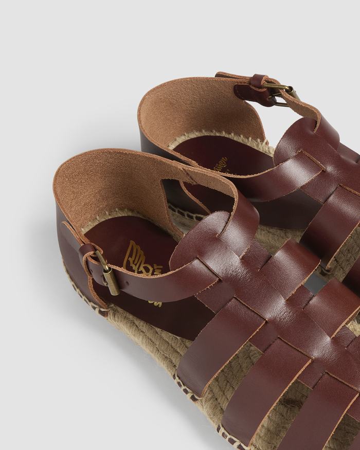 Sandały Rybaka Męskie Ancient Greek Sandals Samos 210 Brązowe | TPN553AO